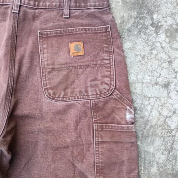 Carhartt baggy carpenter workwear trousers pant - Image 3